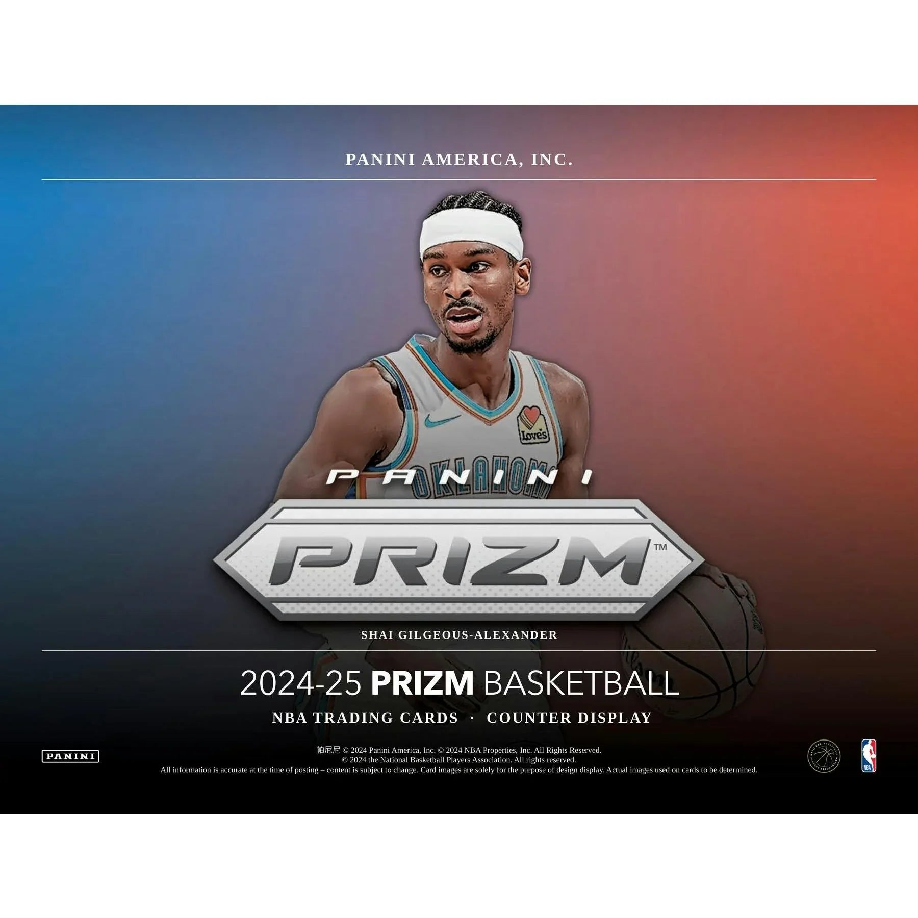2024 25 Panini Prizm Basketball 24 Pack Retail Box (Ships Sealed Only)