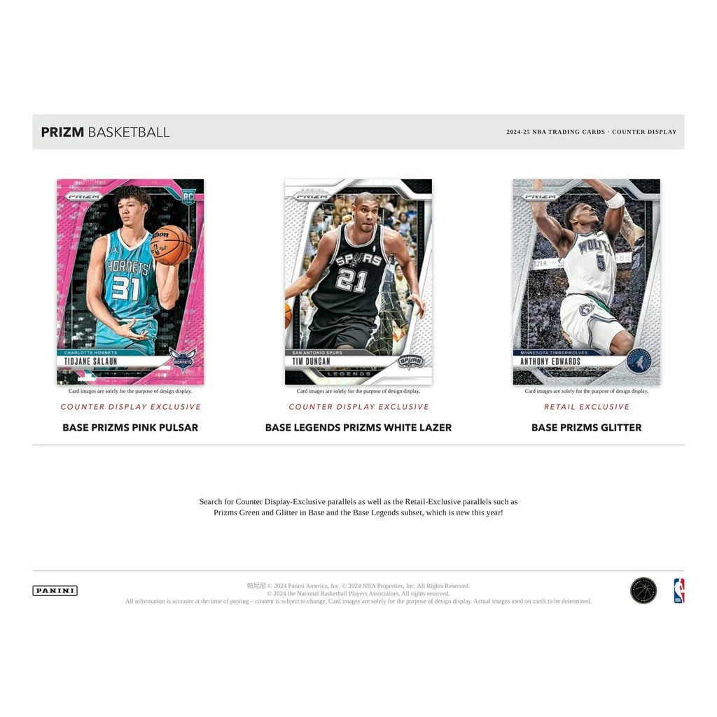 2024 25 Panini Prizm Basketball 24 Pack Retail Box (Ships Sealed Only)