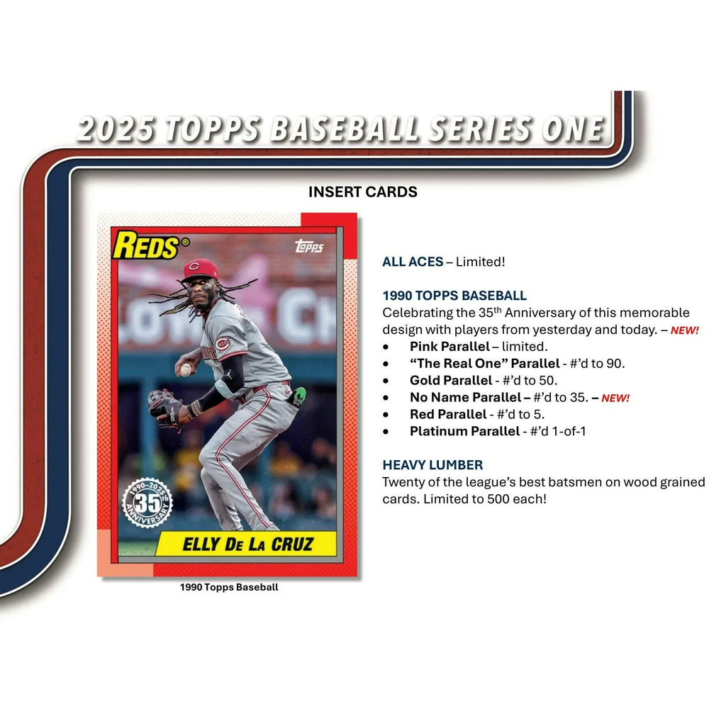 2025 Topps Series 1 Baseball Mega Box (Ships Sealed Only)