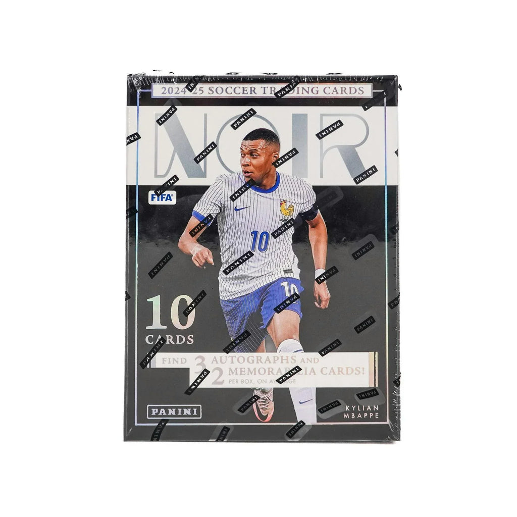 2024 25 Panini Noir Soccer Hobby Box Premium Edition (Ships Sealed Only)