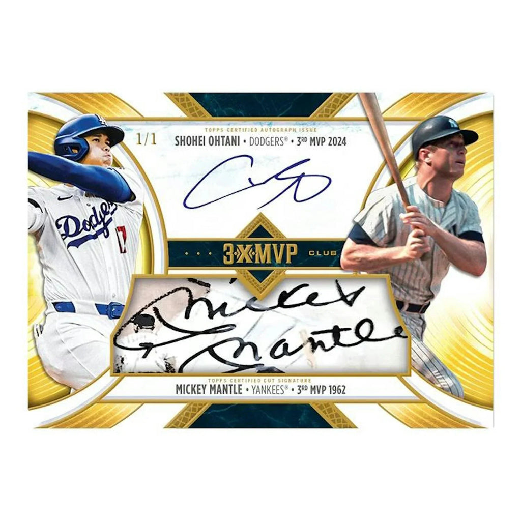 2025 Topps Welcome to the Club 3X MVP Baseball Box (Ships Sealed Only)
