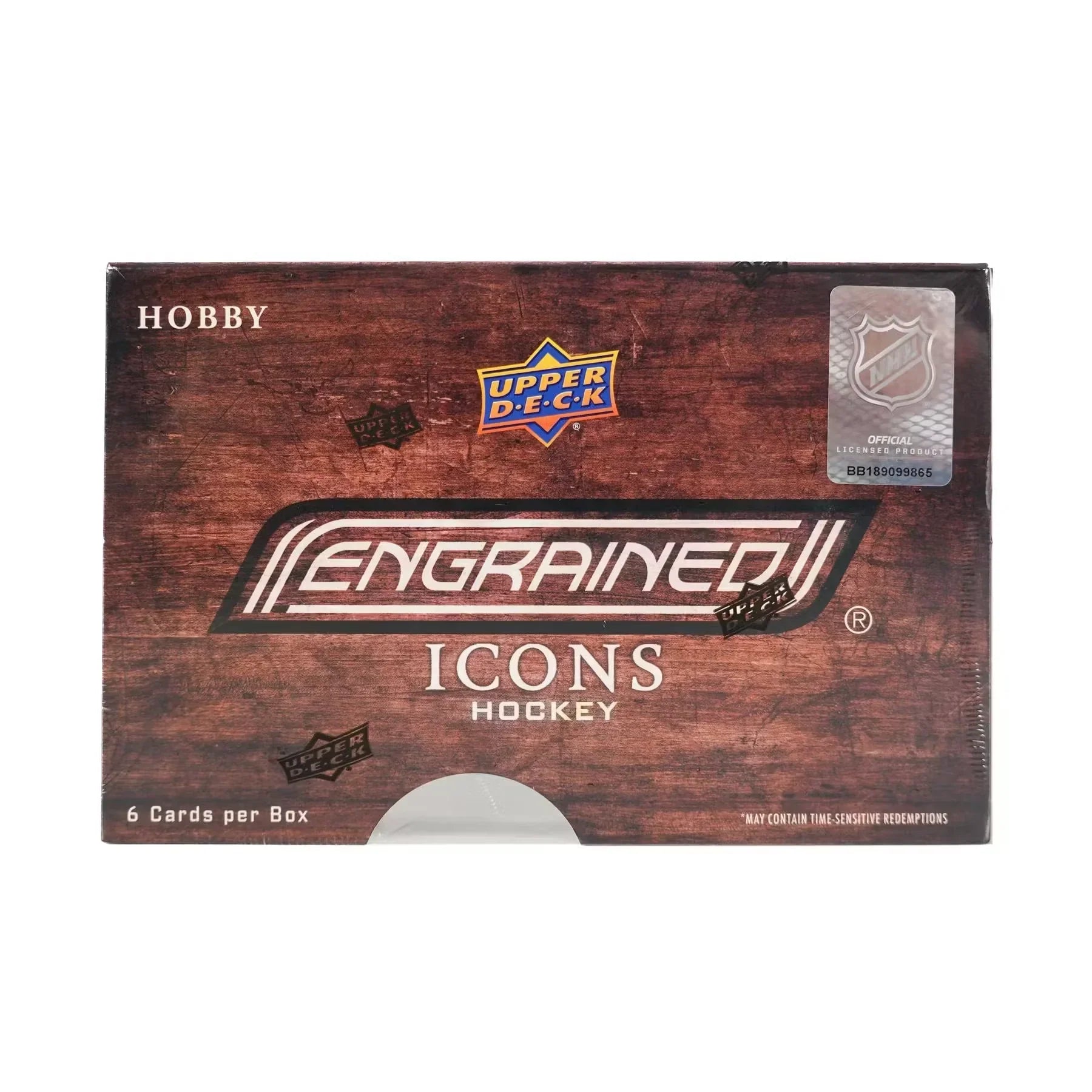2024 25 Upper Deck Engrained Icons Hockey Hobby Box (Ships Sealed Only)