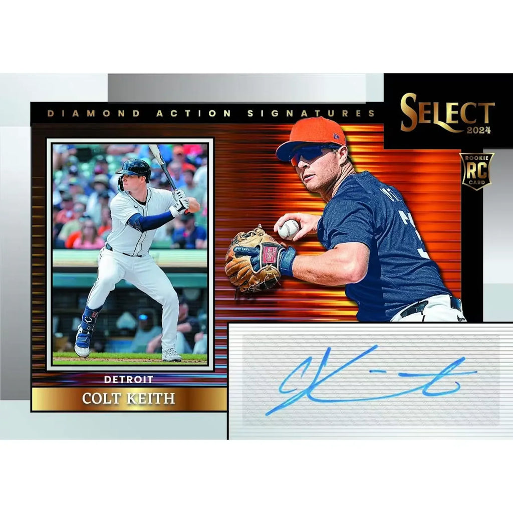 2024 Panini Select Baseball Hobby 12-Box Case (Ships Sealed Only)