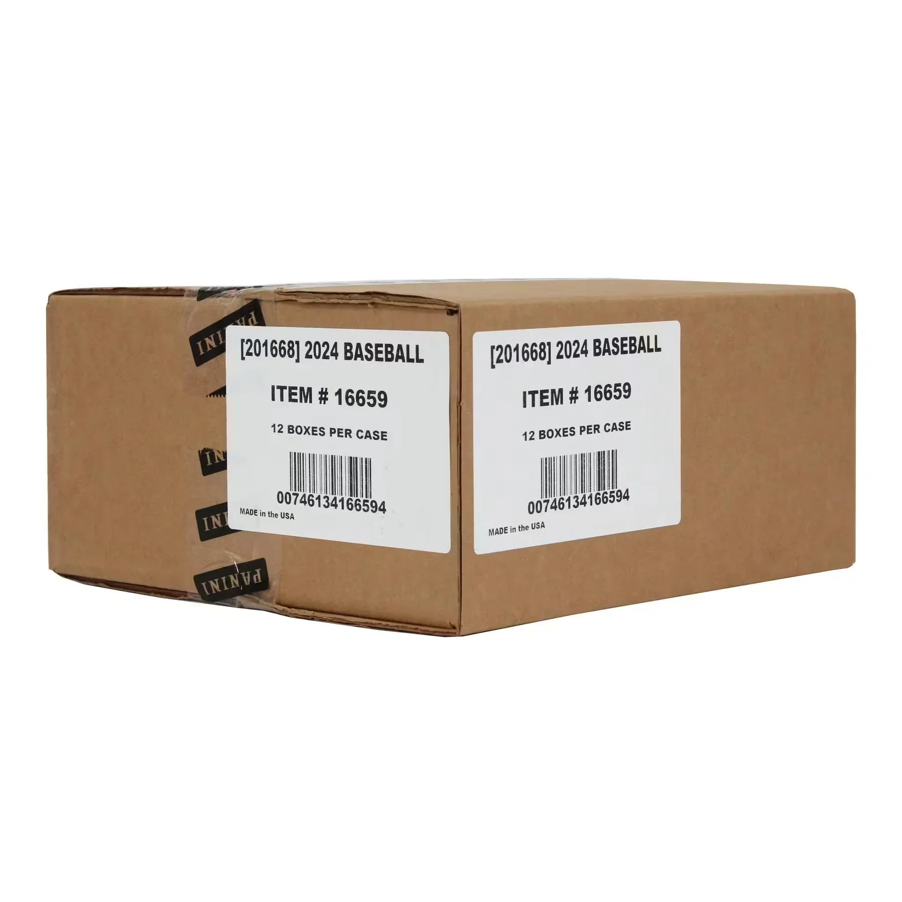 2024 Panini Select Baseball Hobby 12-Box Case (Ships Sealed Only)