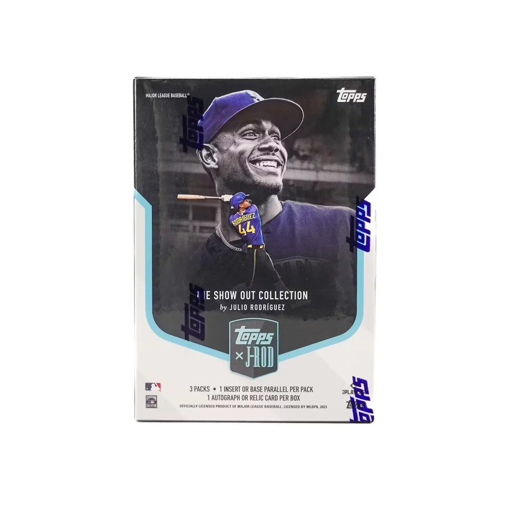 2023 Topps x Julio Rodriguez The Show Out Collection Hobby Box (Ships Sealed Only)