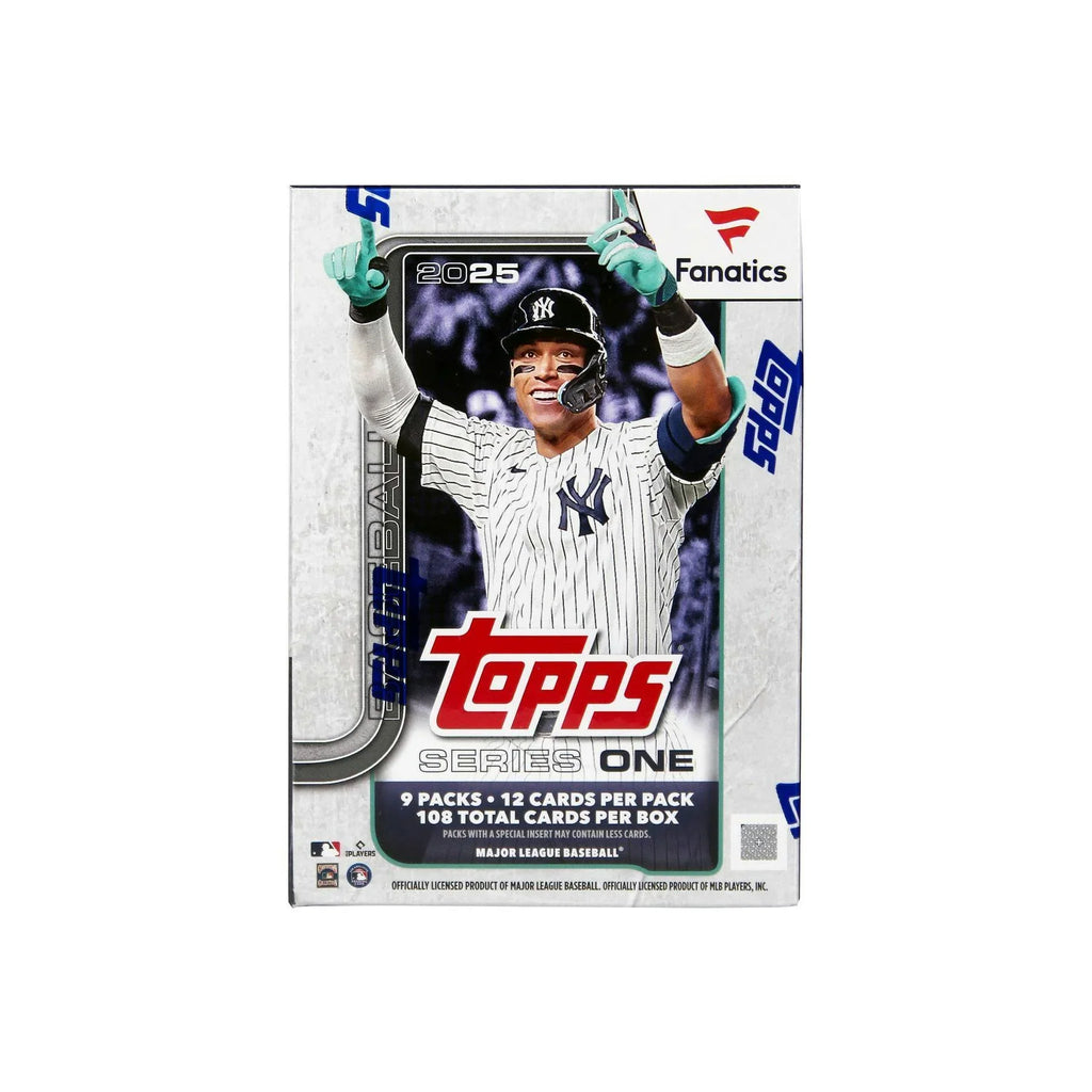 2025 Topps Series 1 Baseball Fanatics Blaster Box (Ships Sealed Only) - D1