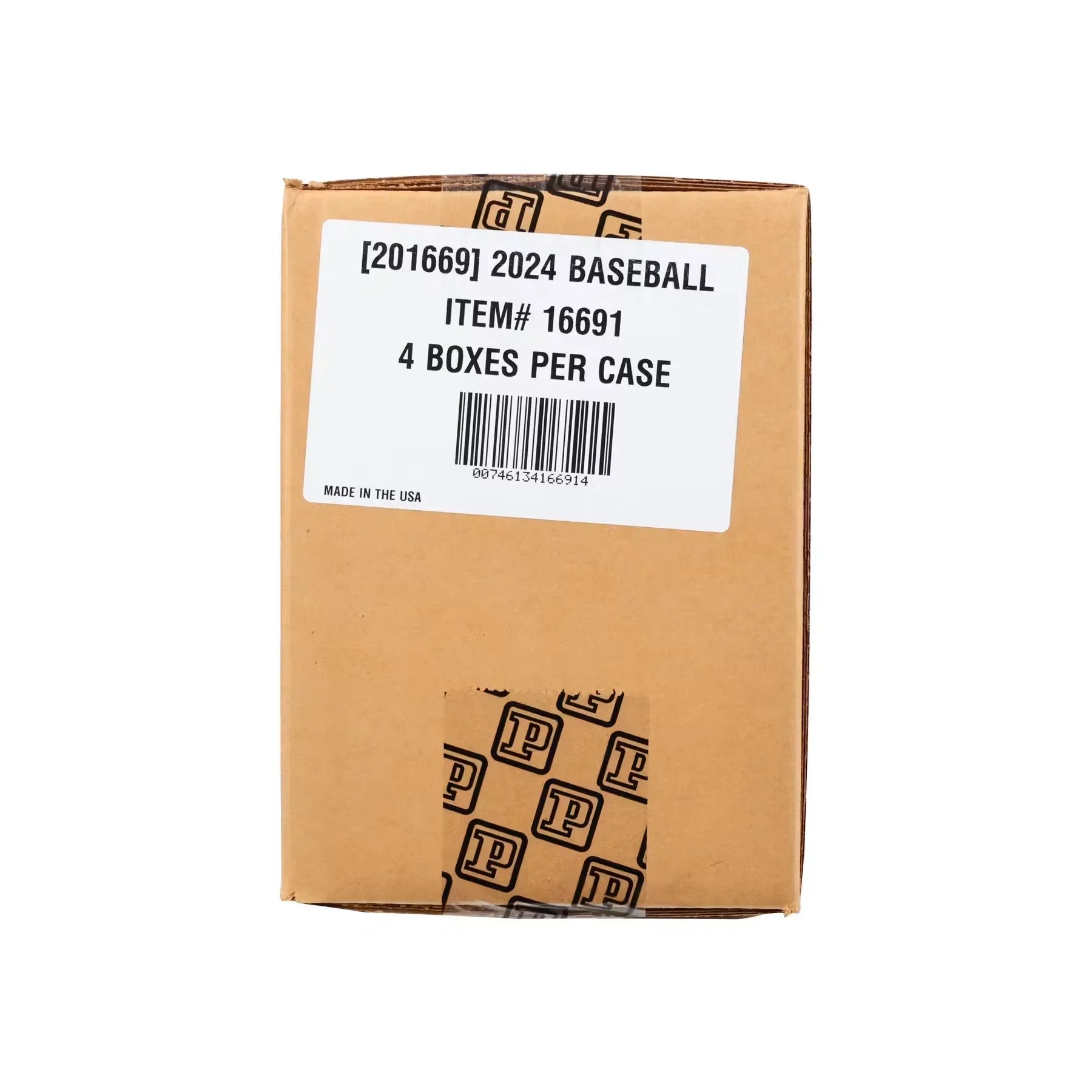2024 Panini National Treasures Baseball Hobby 4-Box Case (Ships Sealed Only)