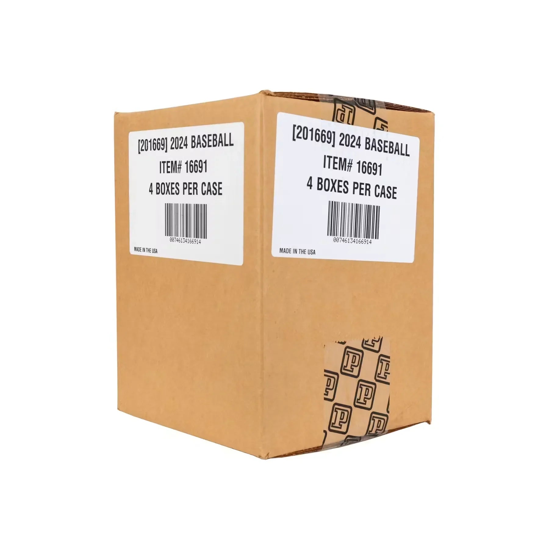 2024 Panini National Treasures Baseball Hobby 4-Box Case (Ships Sealed Only)