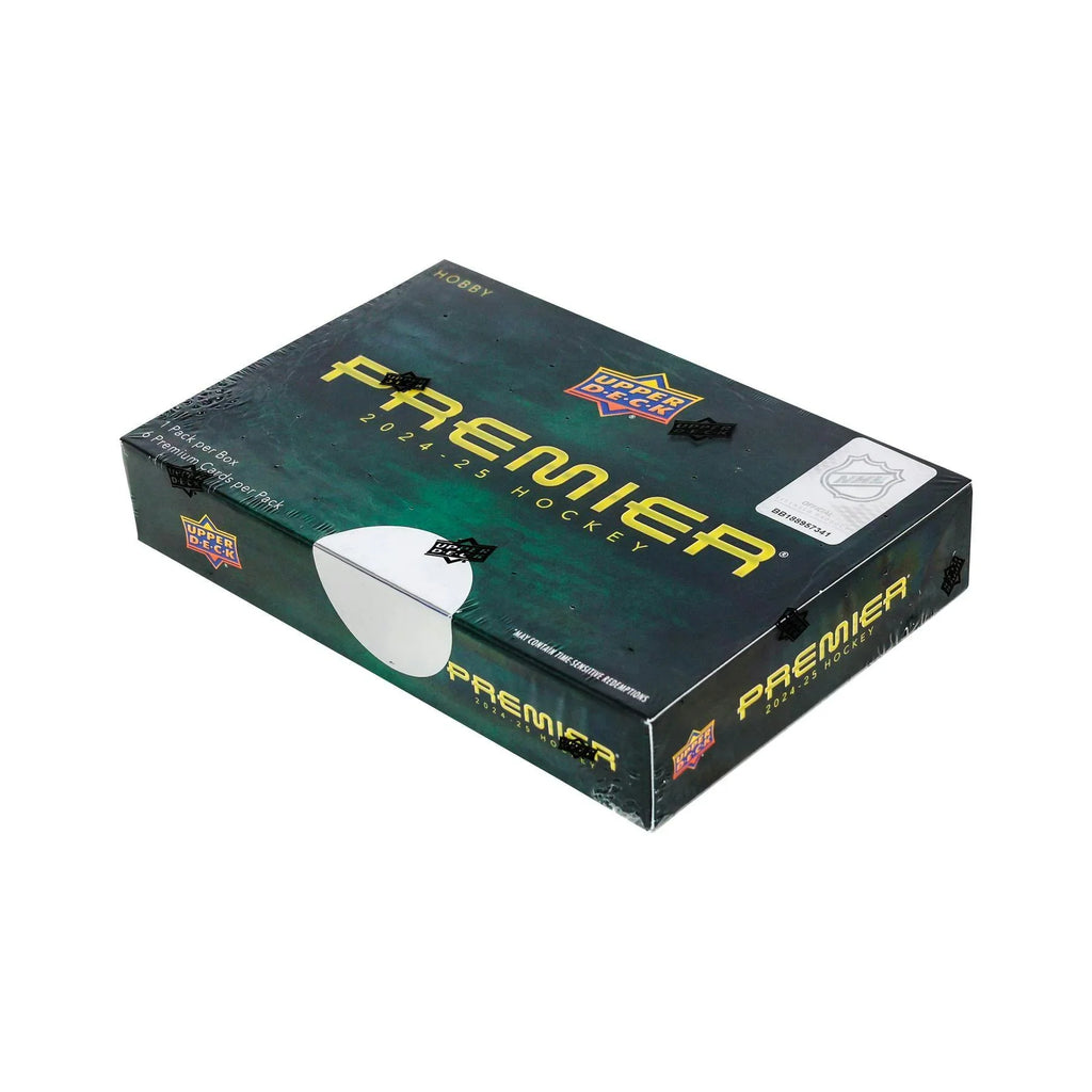 2024 25 Upper Deck Premier Hockey Hobby Box (Ships Sealed Only)