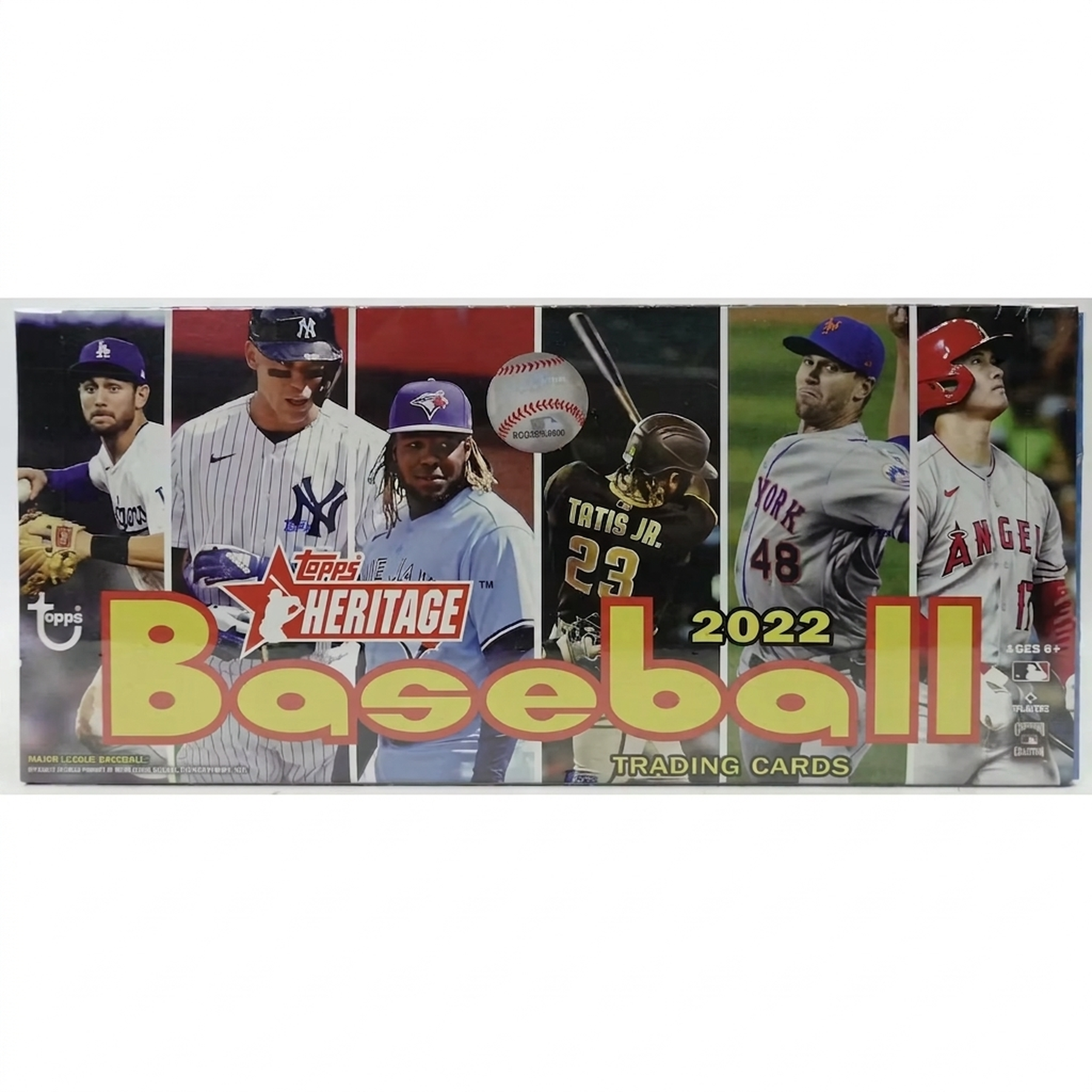 2022 Topps Heritage Baseball Hobby 12-Box Case (Ships Sealed Only)