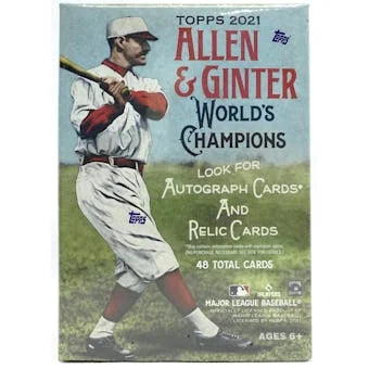 2021 Topps Allen Ginter Baseball Blaster Box (Ships Sealed Only)