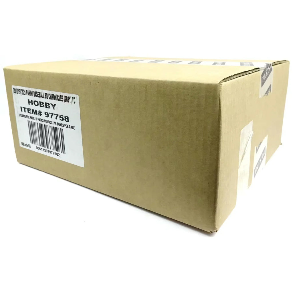 2021 Panini Chronicles Baseball Hobby 16 Box Case (Ships Sealed Only)