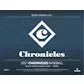 2021 Panini Chronicles Baseball Hobby Box (Ships Sealed Only)
