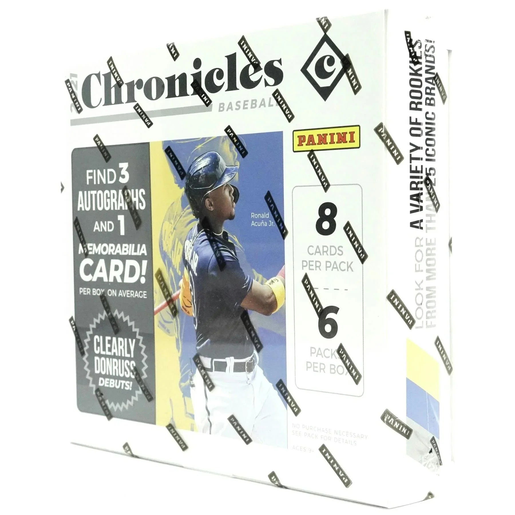 2021 Panini Chronicles Baseball Hobby Box (Ships Sealed Only)