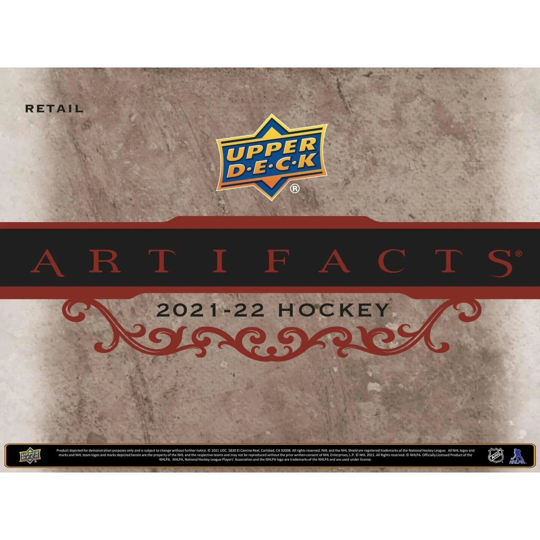 2021 22 Upper Deck Artifacts Hockey Blaster Box (Ships Sealed Only)