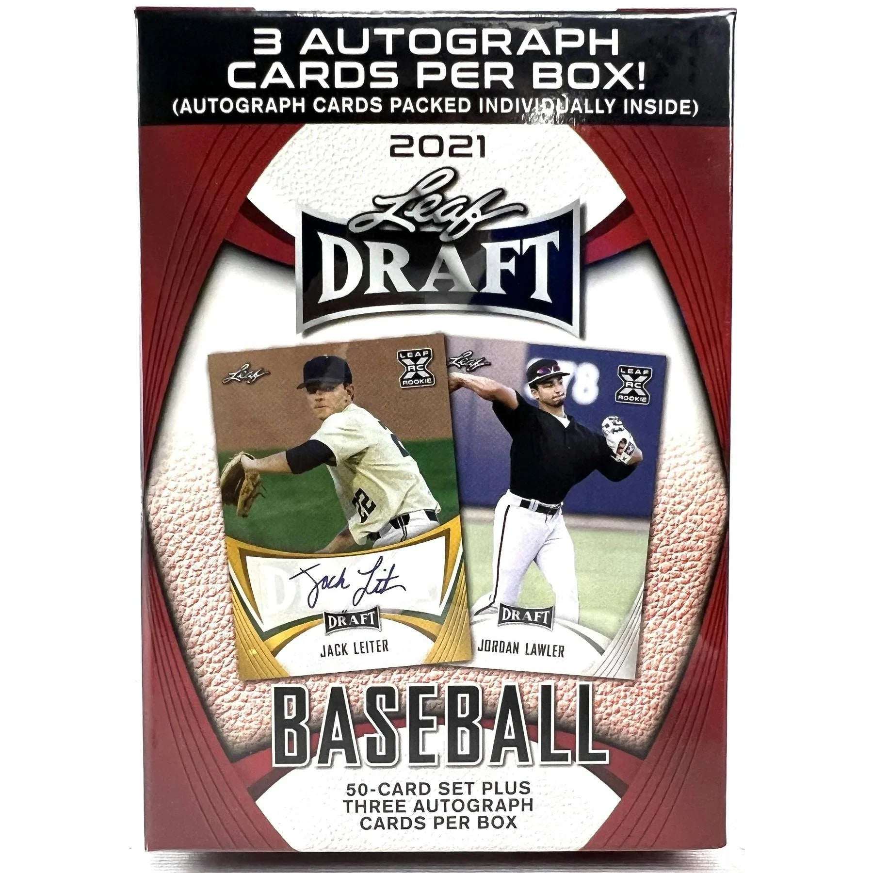 2021 Leaf Draft Baseball Blaster Hobby Box (Ships Sealed Only)
