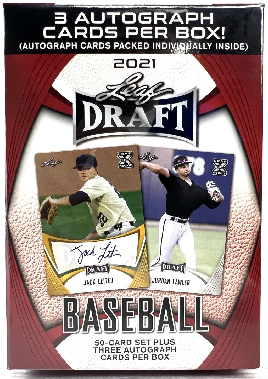 2021 Leaf Draft Baseball Blaster Hobby Box (Ships Sealed Only)