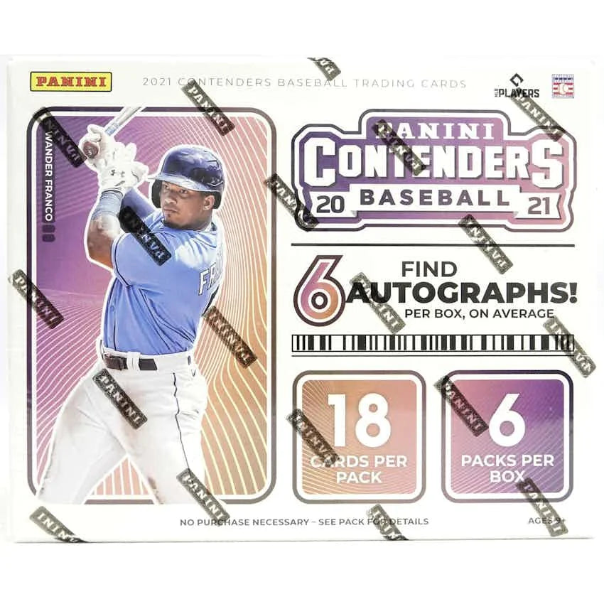 2021 Panini Contenders Baseball Hobby Box (Ships Sealed Only) - D