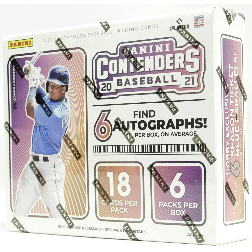 2021 Panini Contenders Baseball Hobby Box (Ships Sealed Only) - D