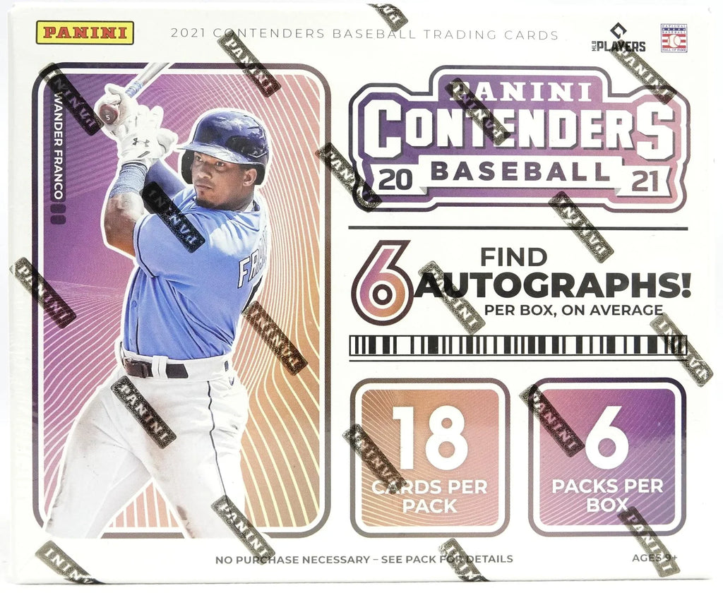 2021 Panini Contenders Baseball Hobby Box (Ships Sealed Only) - D