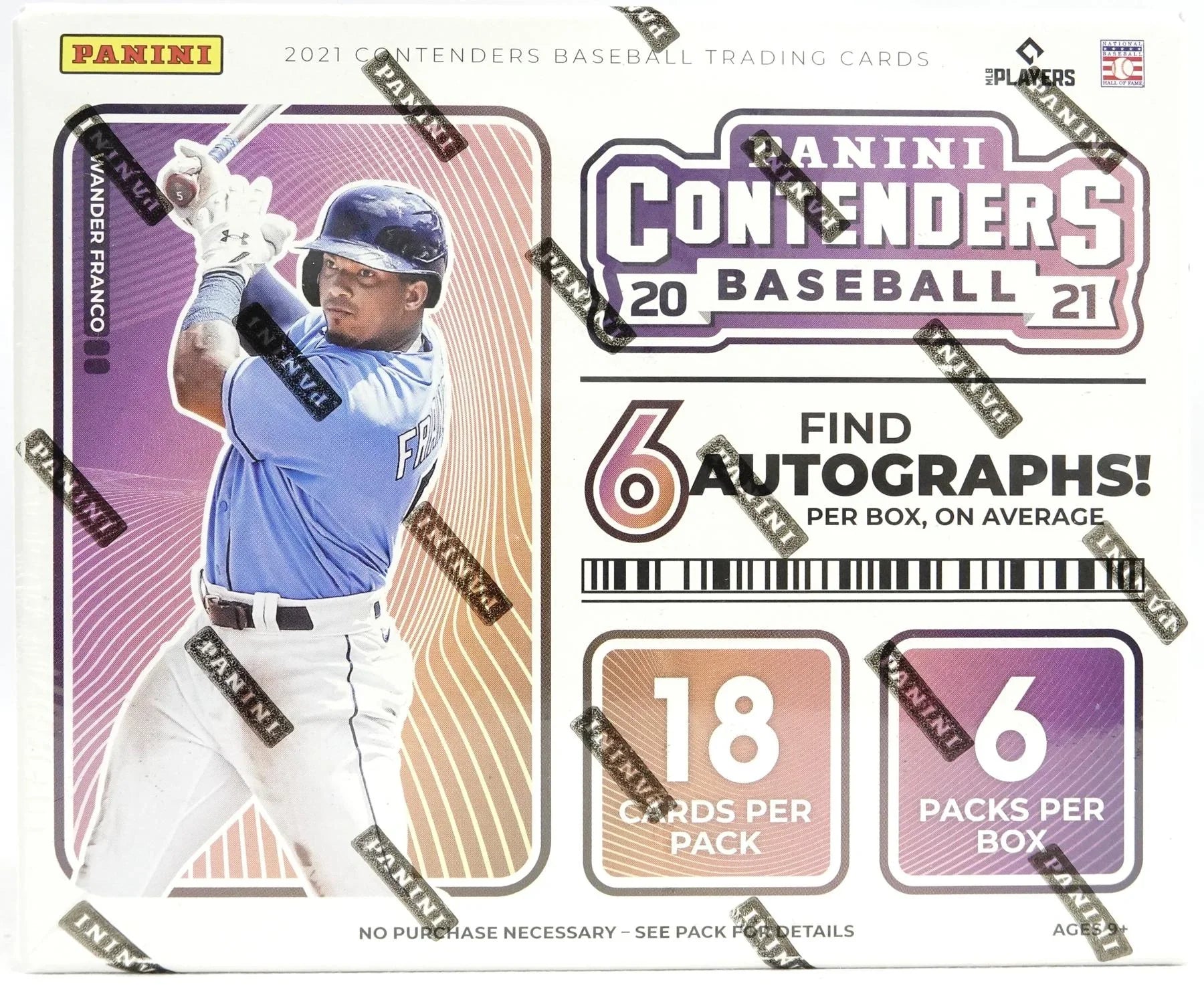 2021 Panini Contenders Baseball Hobby Box (Ships Sealed Only) - D