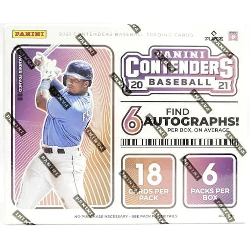 2021 Panini Contenders Baseball Hobby Box (Ships Sealed Only) - D