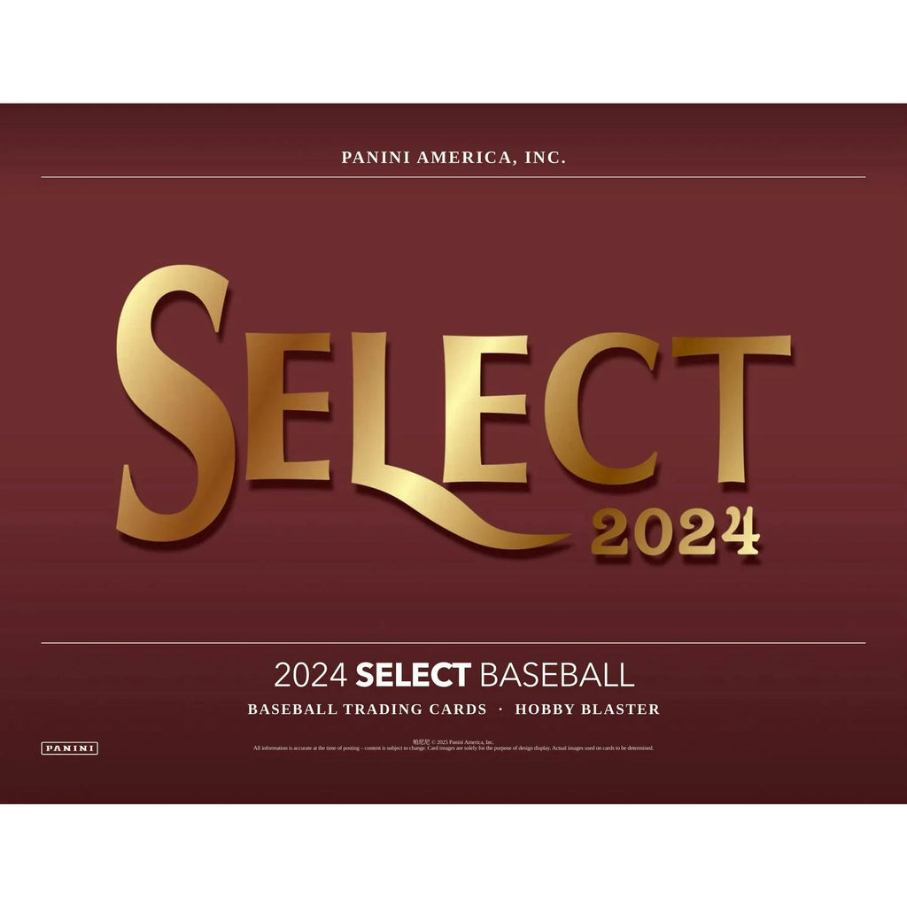 2024 Panini Select Baseball Blaster Hobby 20 Box Case (Ships Sealed Only)
