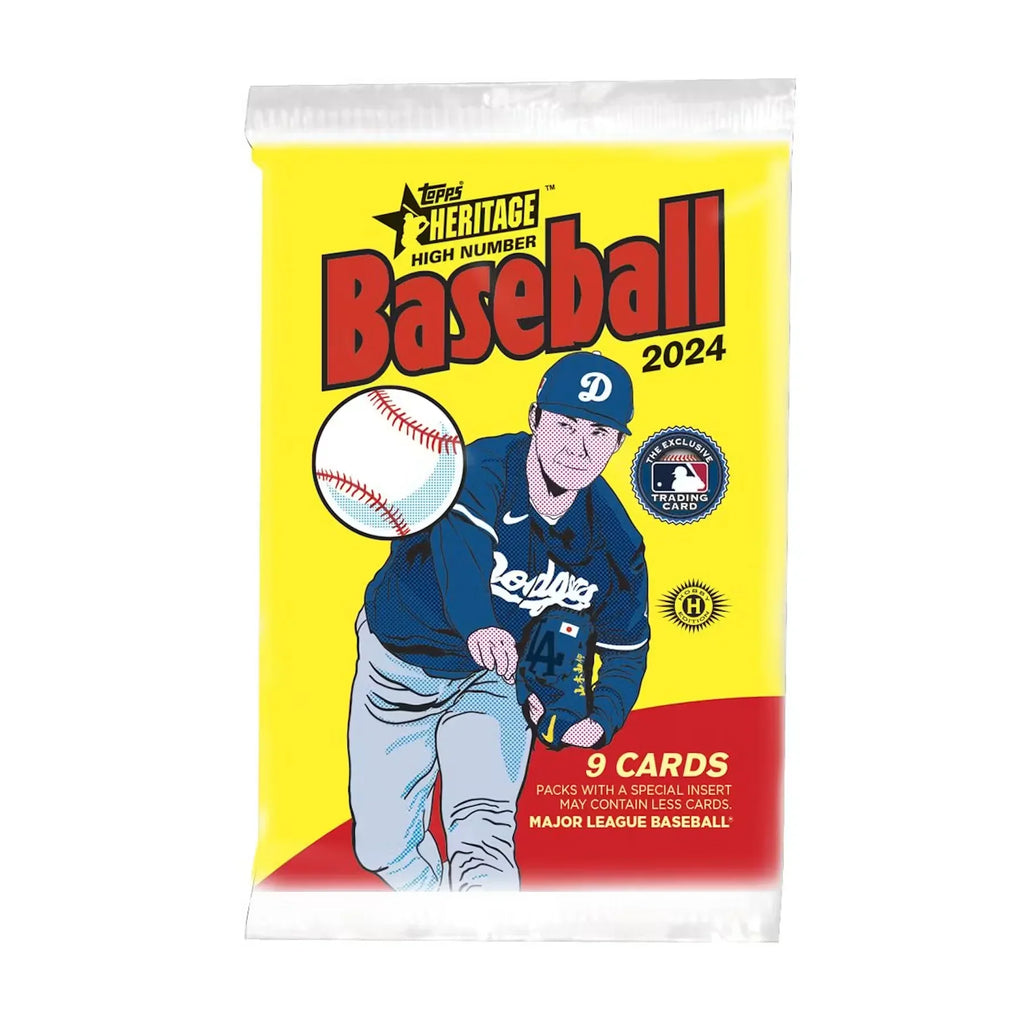 2024 Topps Heritage High Number Baseball Hobby Box (Ships Sealed Only)