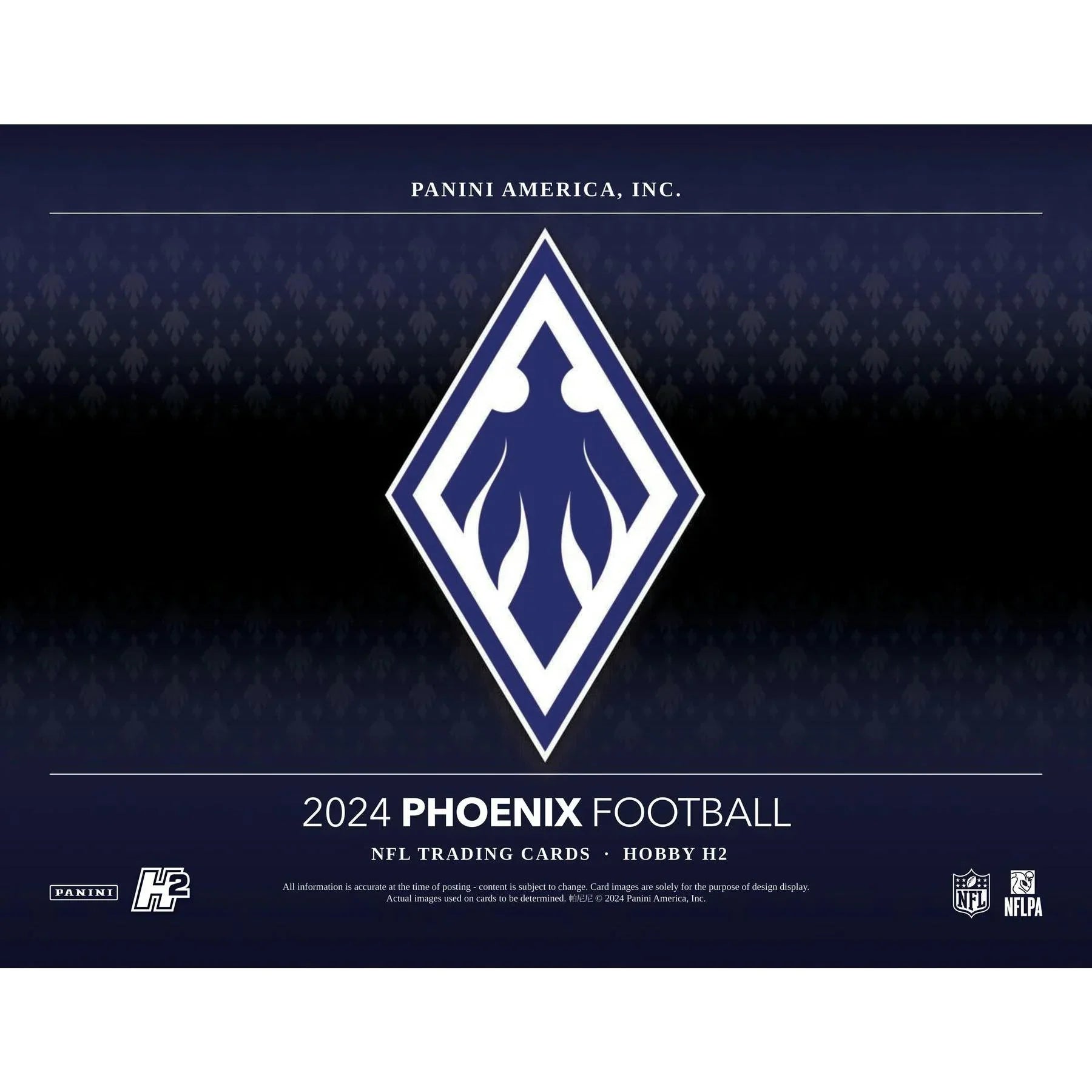 2024 Panini Phoenix Football H2 20 Box Case (Ships Sealed Only) - D2