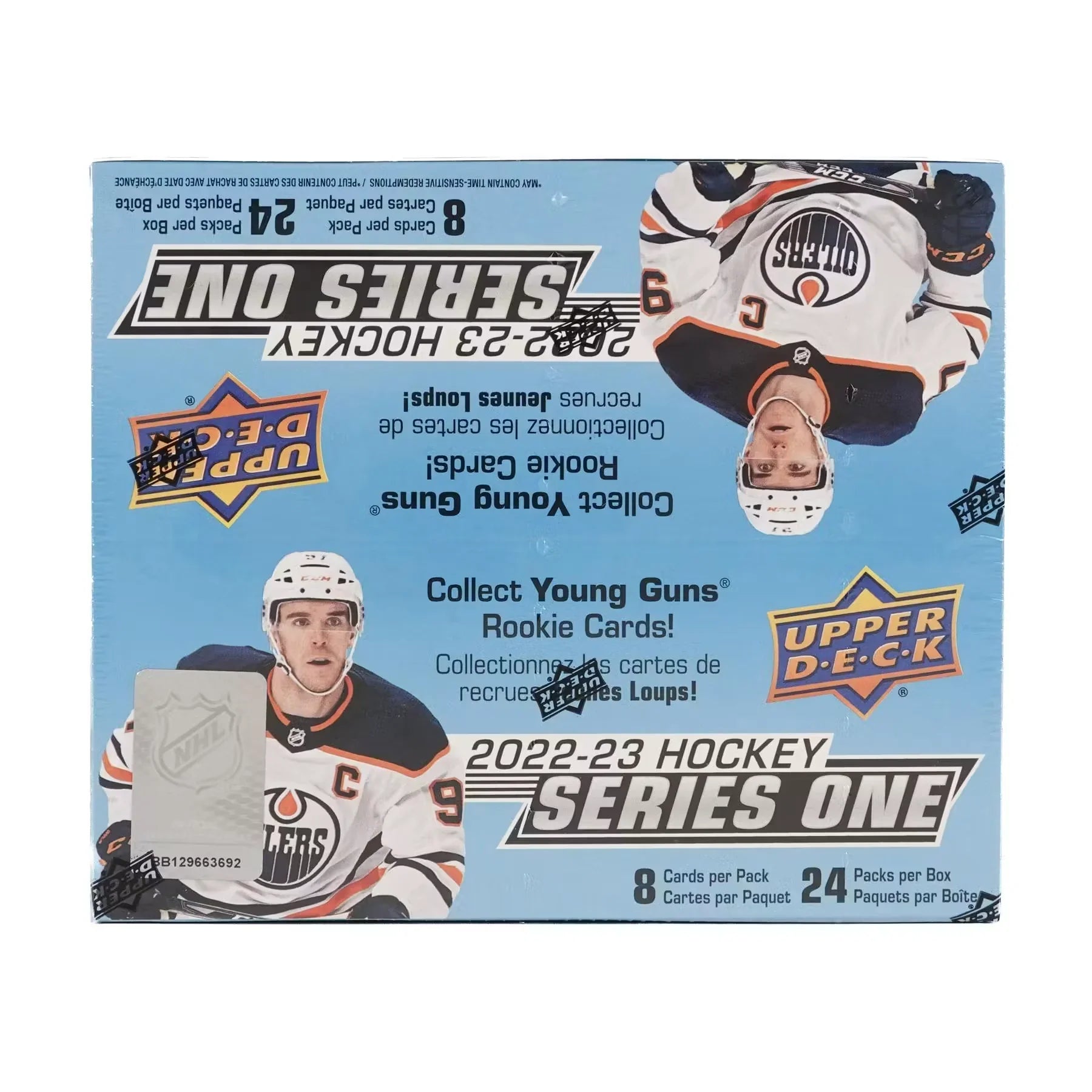 2022 23 Upper Deck Series 1 Hockey 24 Pack Retail Box (Ships Sealed Only)