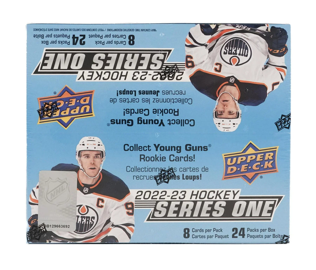 2022 23 Upper Deck Series 1 Hockey 24 Pack Retail Box (Ships Sealed Only)