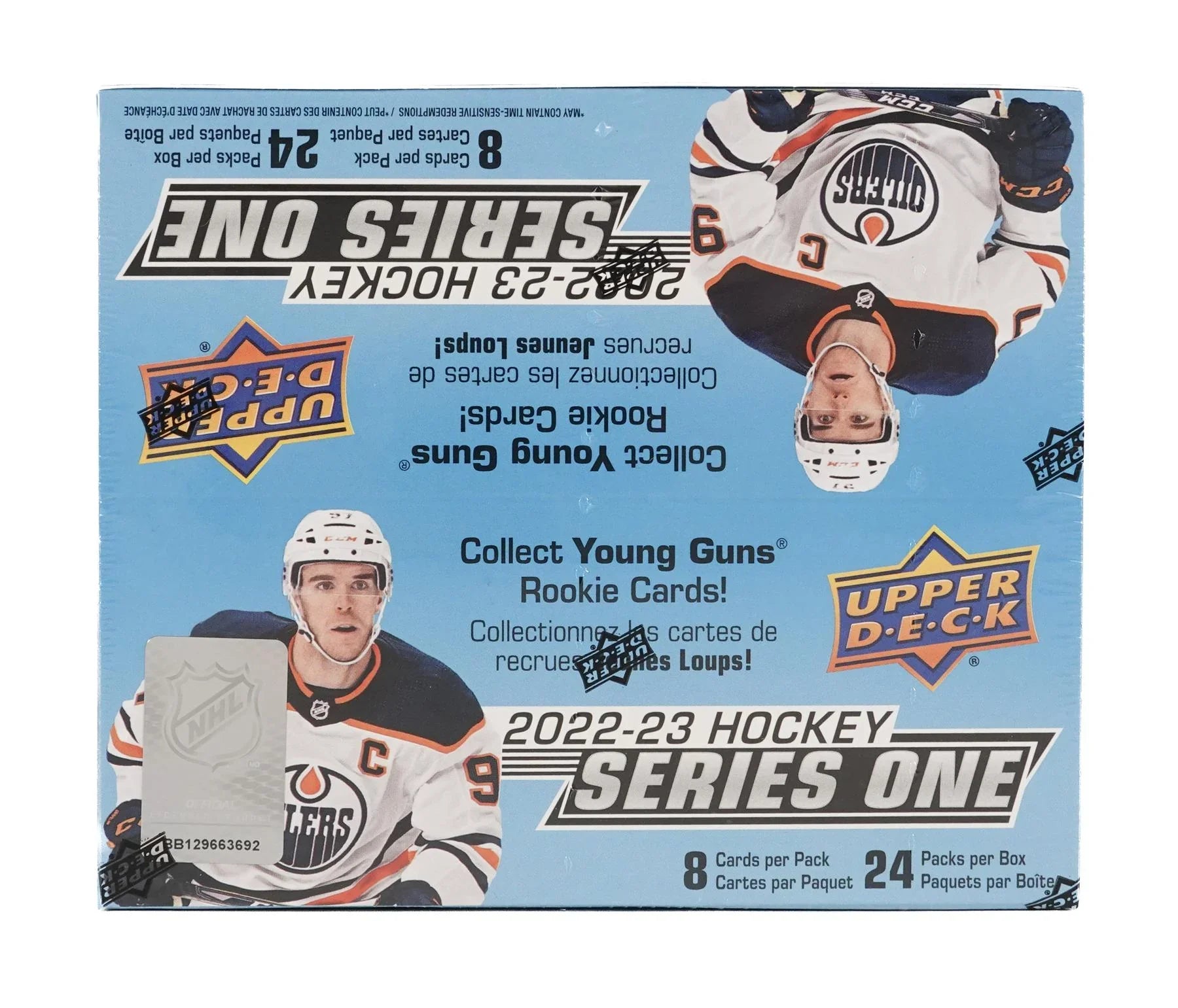 2022 23 Upper Deck Series 1 Hockey 24 Pack Retail Box (Ships Sealed Only)