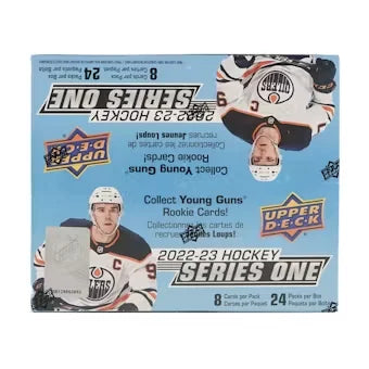 2022 23 Upper Deck Series 1 Hockey 24 Pack Retail Box (Ships Sealed Only)