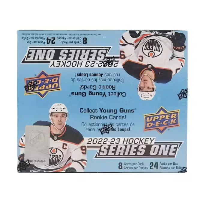 2022 23 Upper Deck Series 1 Hockey 24 Pack Retail Box (Ships Sealed Only)