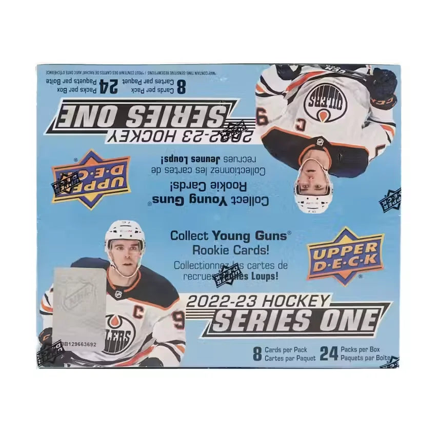 2022 23 Upper Deck Series 1 Hockey 24 Pack Retail Box (Ships Sealed Only)