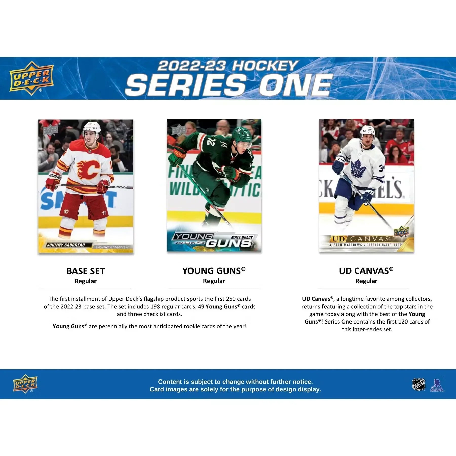 2022 23 Upper Deck Series 1 Hockey 24 Pack Retail Box (Ships Sealed Only)
