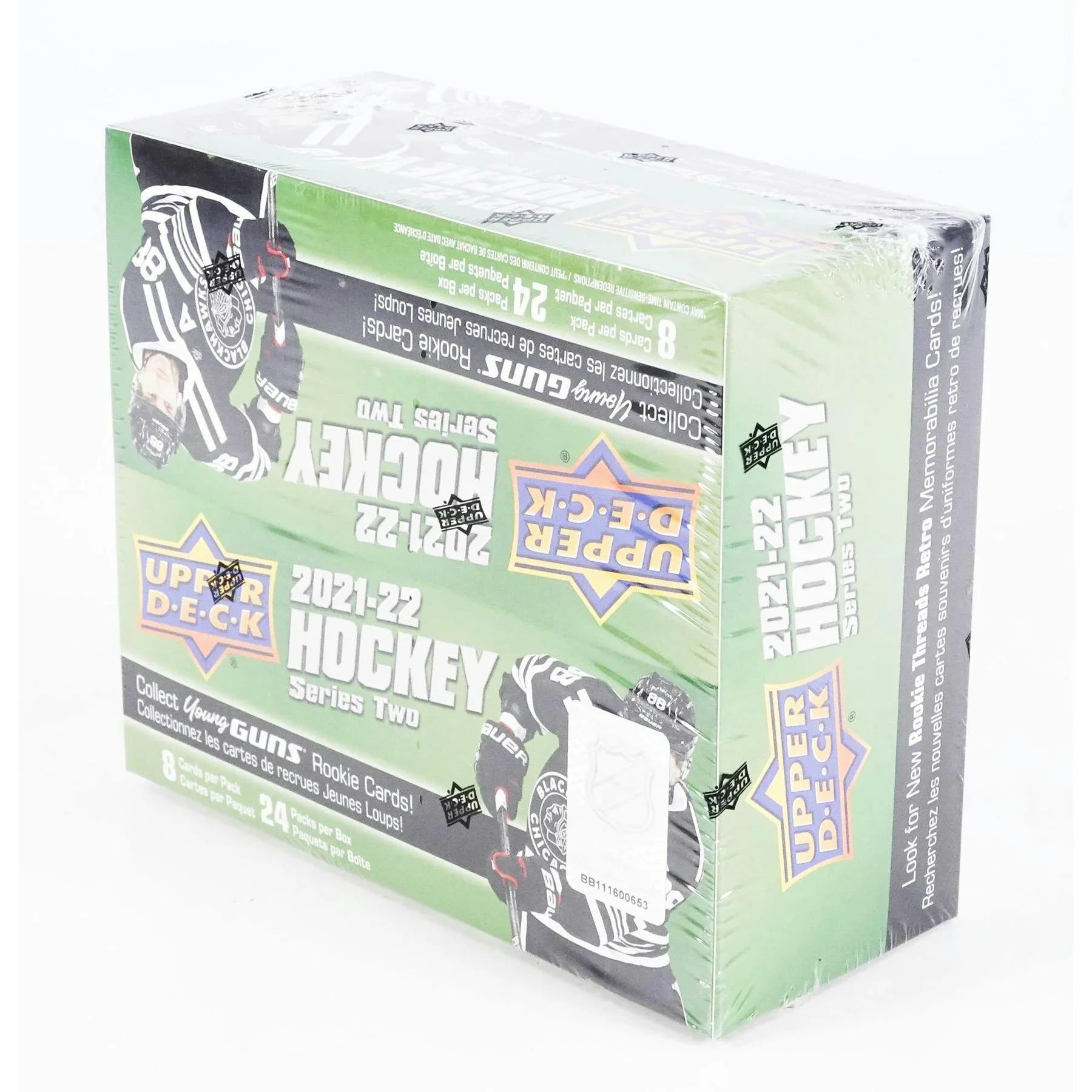 2021 22 Upper Deck Series 2 Hockey 24 Pack Retail Box (Ships Sealed Only)