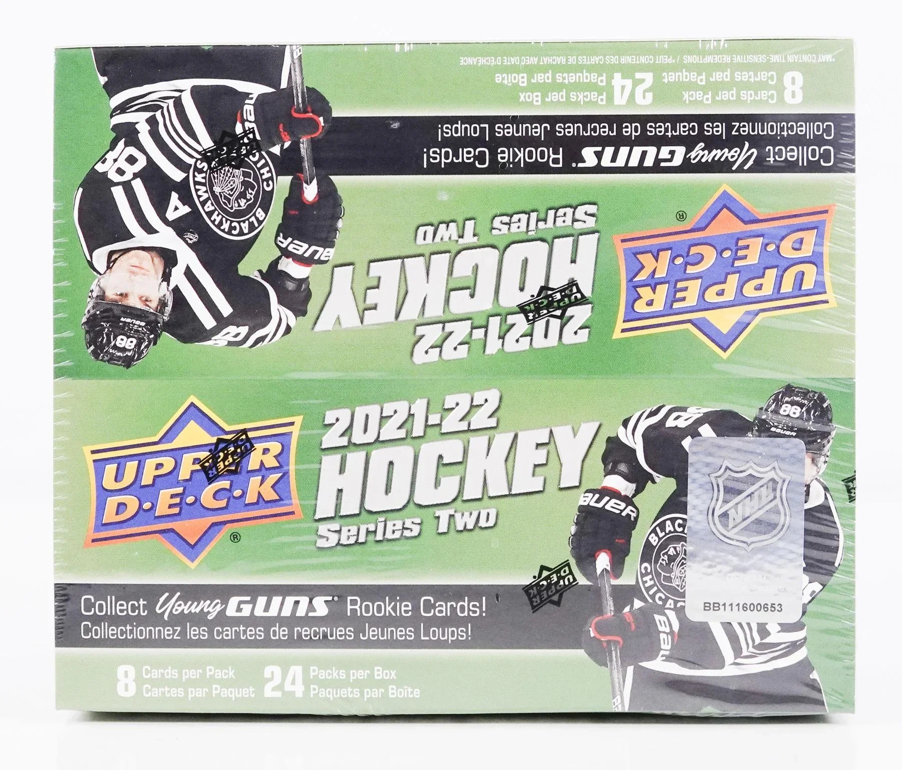 2021 22 Upper Deck Series 2 Hockey 24 Pack Retail Box (Ships Sealed Only)