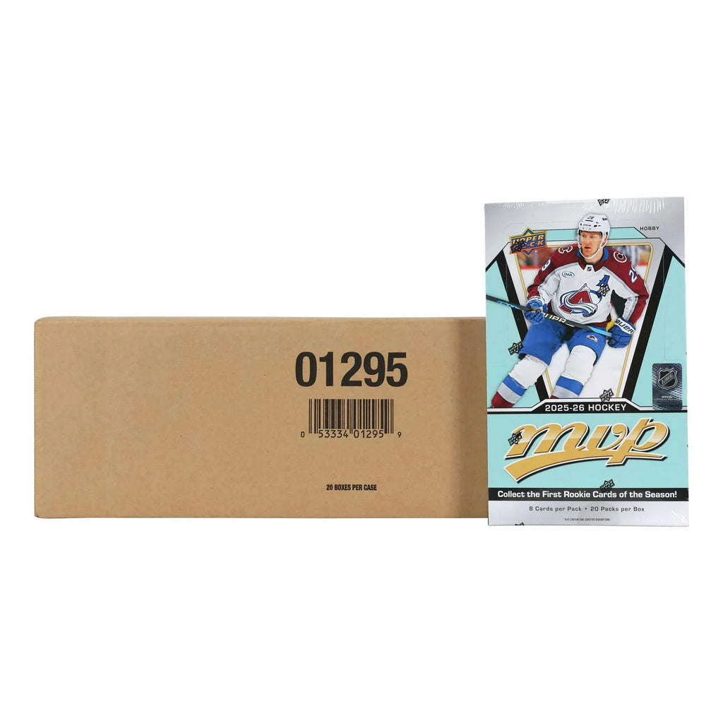 2025 26 Upper Deck MVP Hockey Hobby 20 Box Case (Ships Sealed Only)