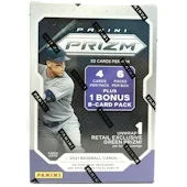 2021 Panini Prizm Baseball Blaster Box Green Prizms (Ships Sealed Only)