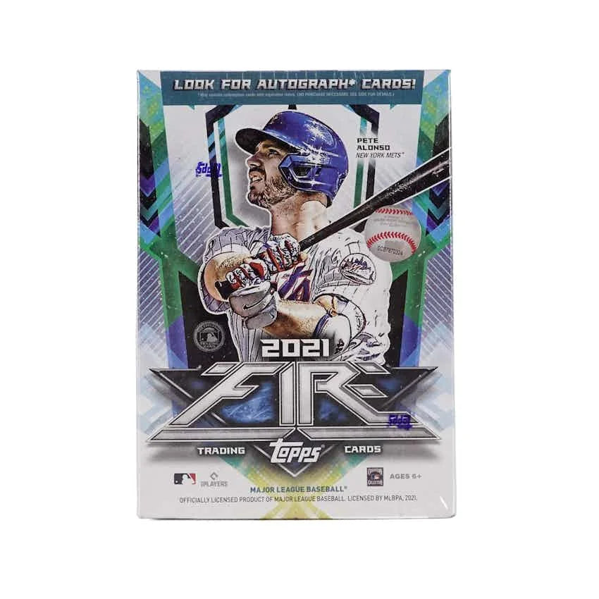 2021 Topps Fire Baseball Blaster Box (Ships Sealed Only)