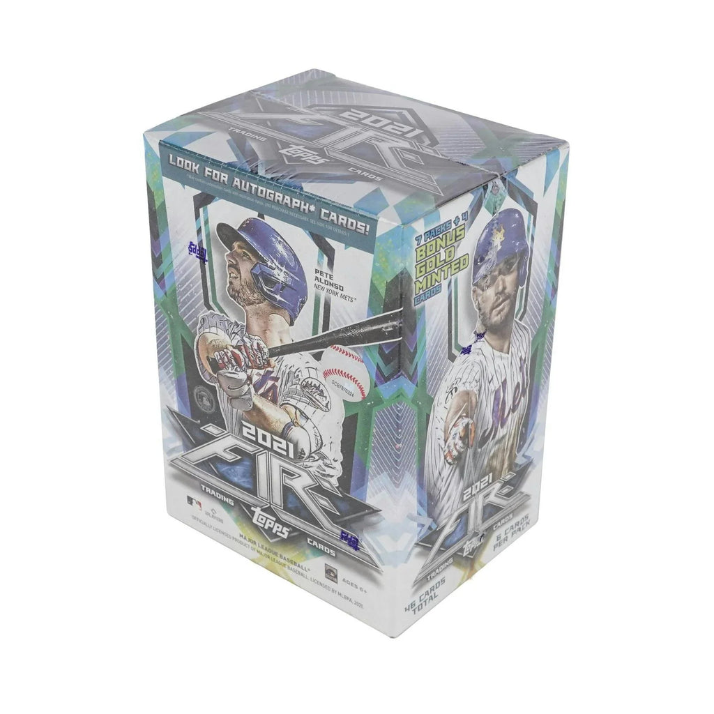 2021 Topps Fire Baseball Blaster Box (Ships Sealed Only)