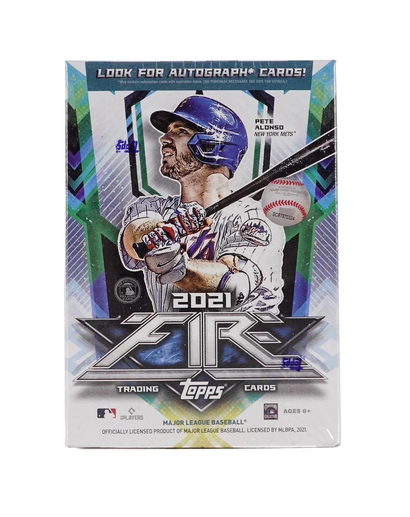 2021 Topps Fire Baseball Blaster Box (Ships Sealed Only)