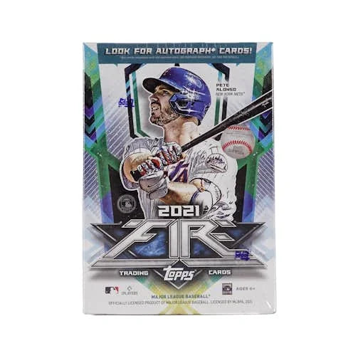 2021 Topps Fire Baseball Blaster Box (Ships Sealed Only)