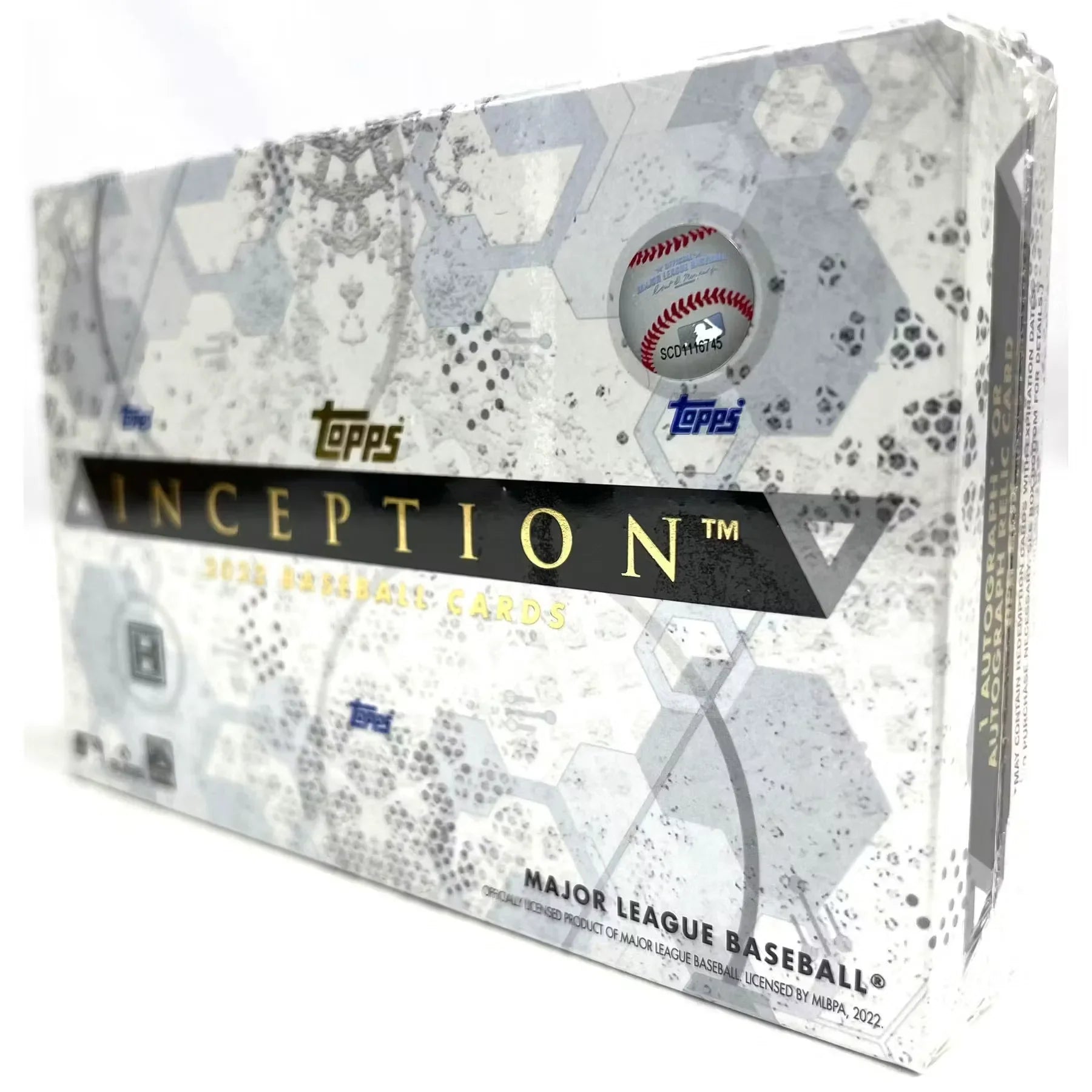 2022 Topps Inception Baseball Hobby 16-Box Case | Autograph Patch Cards (Ships Sealed Only)