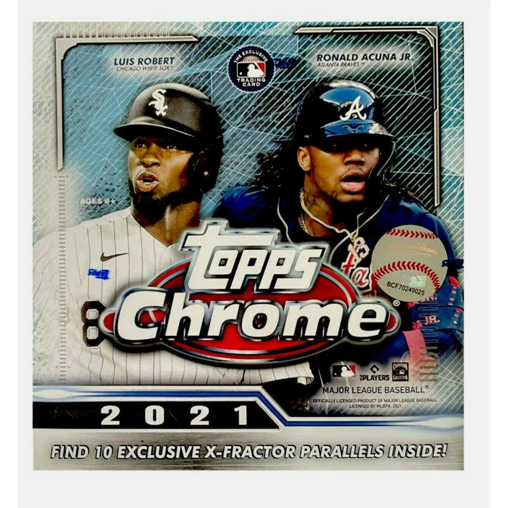 2021 Topps Chrome Baseball Mega Box (Ships Sealed Only) - D