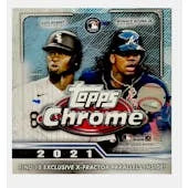 2021 Topps Chrome Baseball Mega Box (Ships Sealed Only) - D