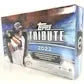 2022 Topps Tribute Baseball Hobby Box (Ships Sealed Only)
