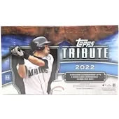 2022 Topps Tribute Baseball Hobby Box (Ships Sealed Only)