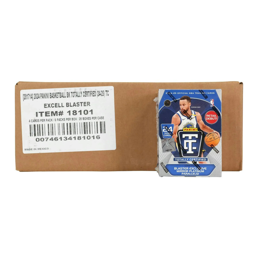 2024 25 Panini Totally Certified Basketball Blaster 20 Box Case (Ships Sealed Only)